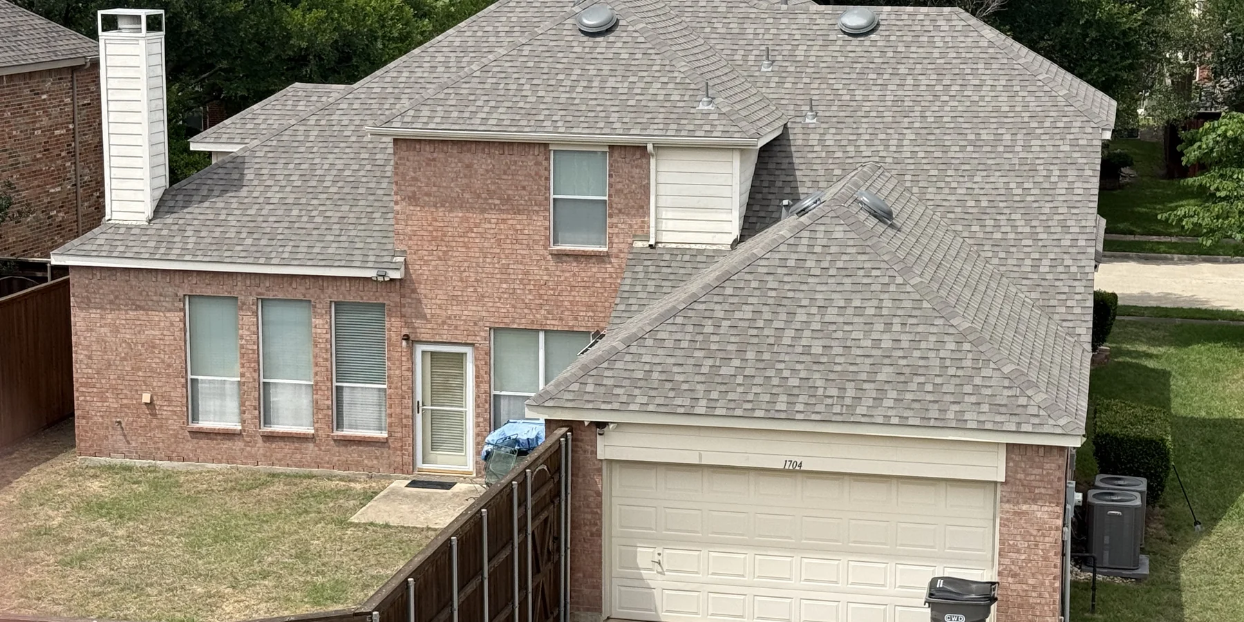 Frame Restoration roof documentation project in Allen, Texas