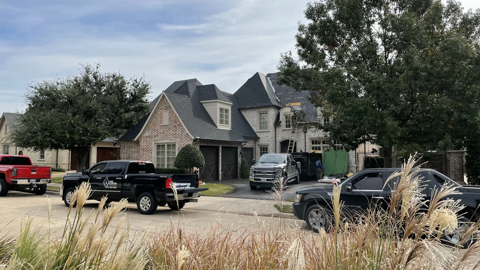 Frame Restoration residential roofing showcase project in Frisco, Texas