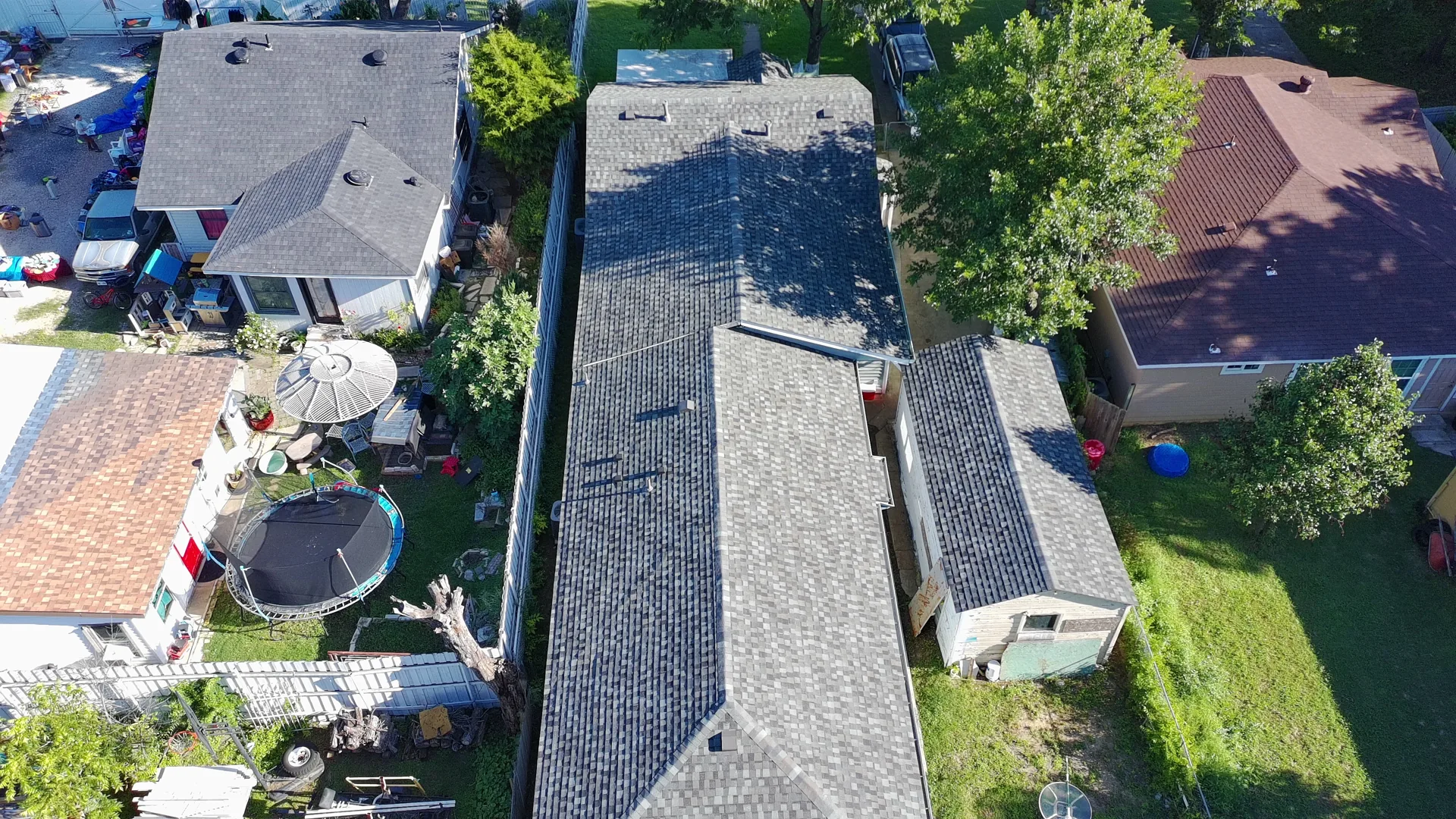City-verified Frame Restoration roof documentation image for the Grand Prairie, Texas roofing guide