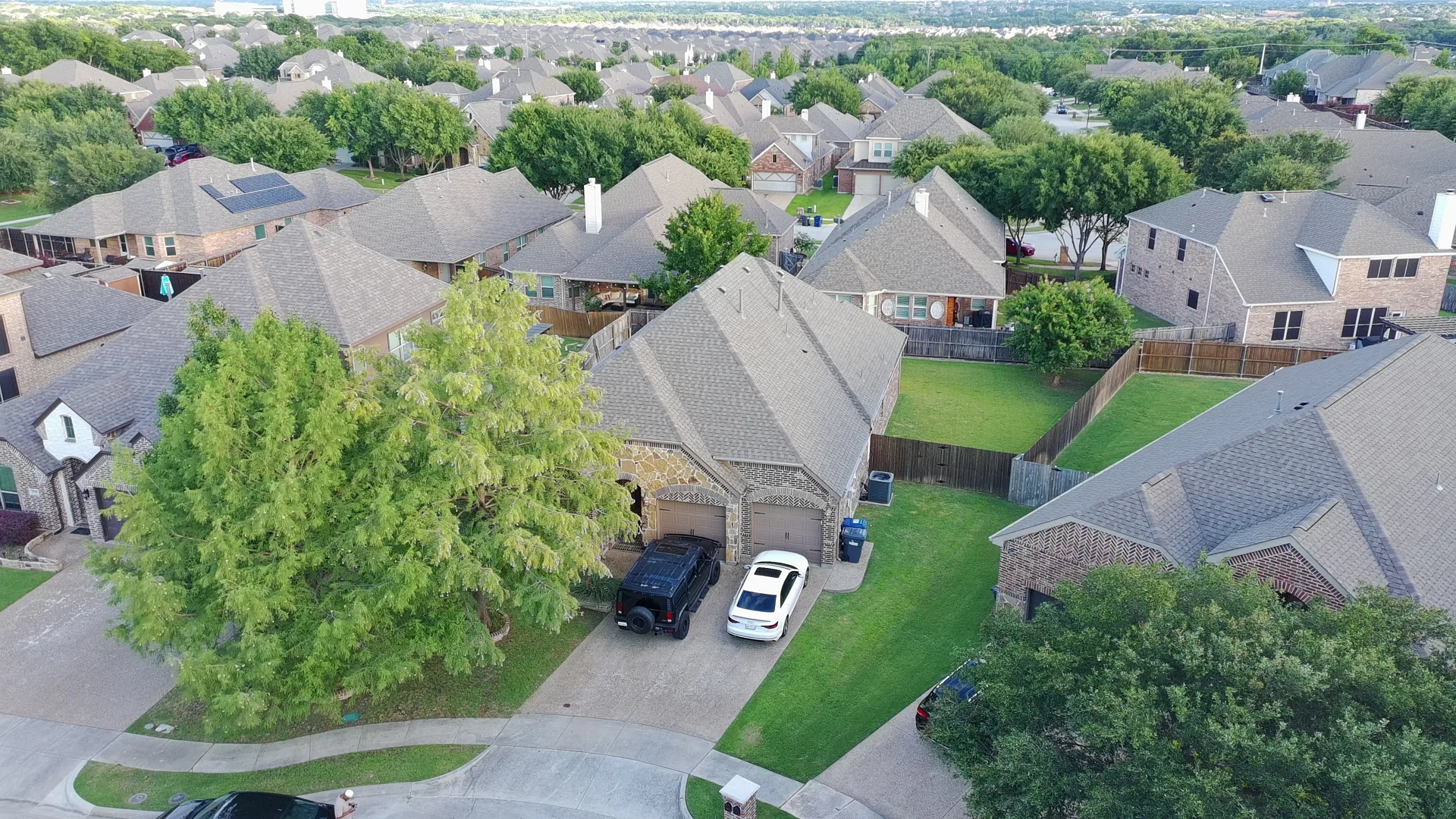 City-verified Frame Restoration roof documentation image for the McKinney, Texas roofing guide